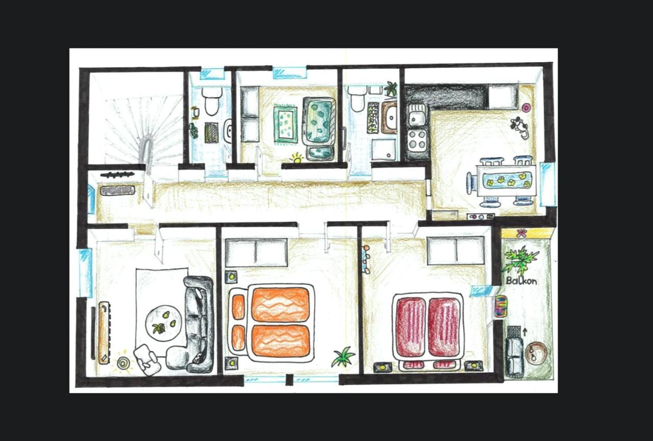 Angerpartments-Sonnige Grosse Wohnung Mit Balkon Und Kostenlosen Parkplatz 도브리아흐 외부 사진